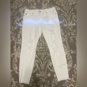White KanKan Skinny Jeans